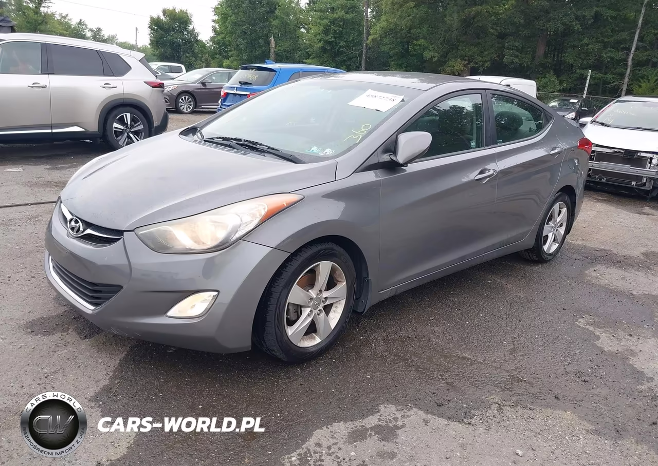 2013 HYUNDAI ELANTRA GLS VIN:5NPDH4AE4DH390816 - 2