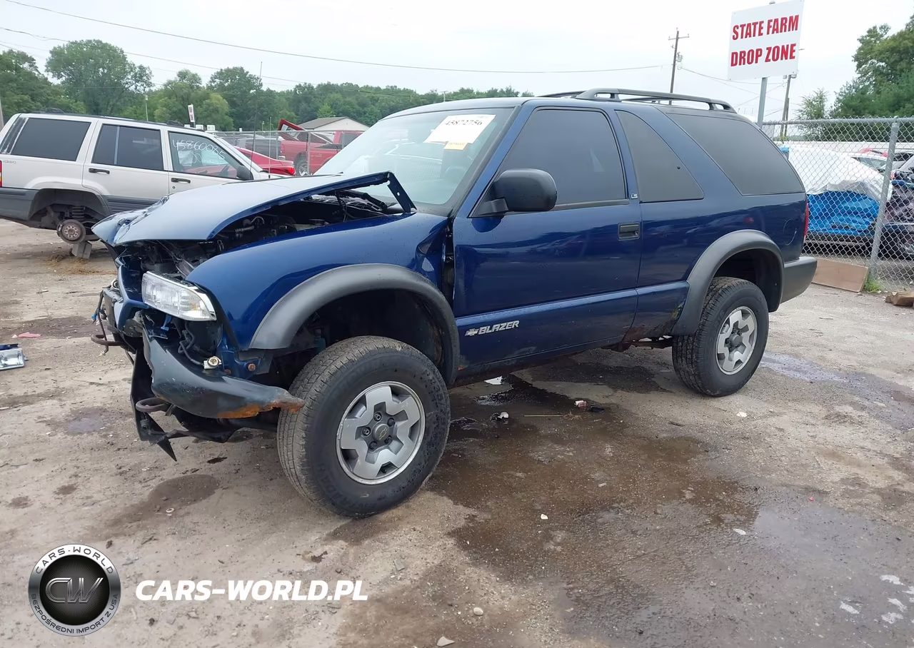 2000 Chevrolet Blazer Ls VIN:1GNCT18W9YK254980 - 2