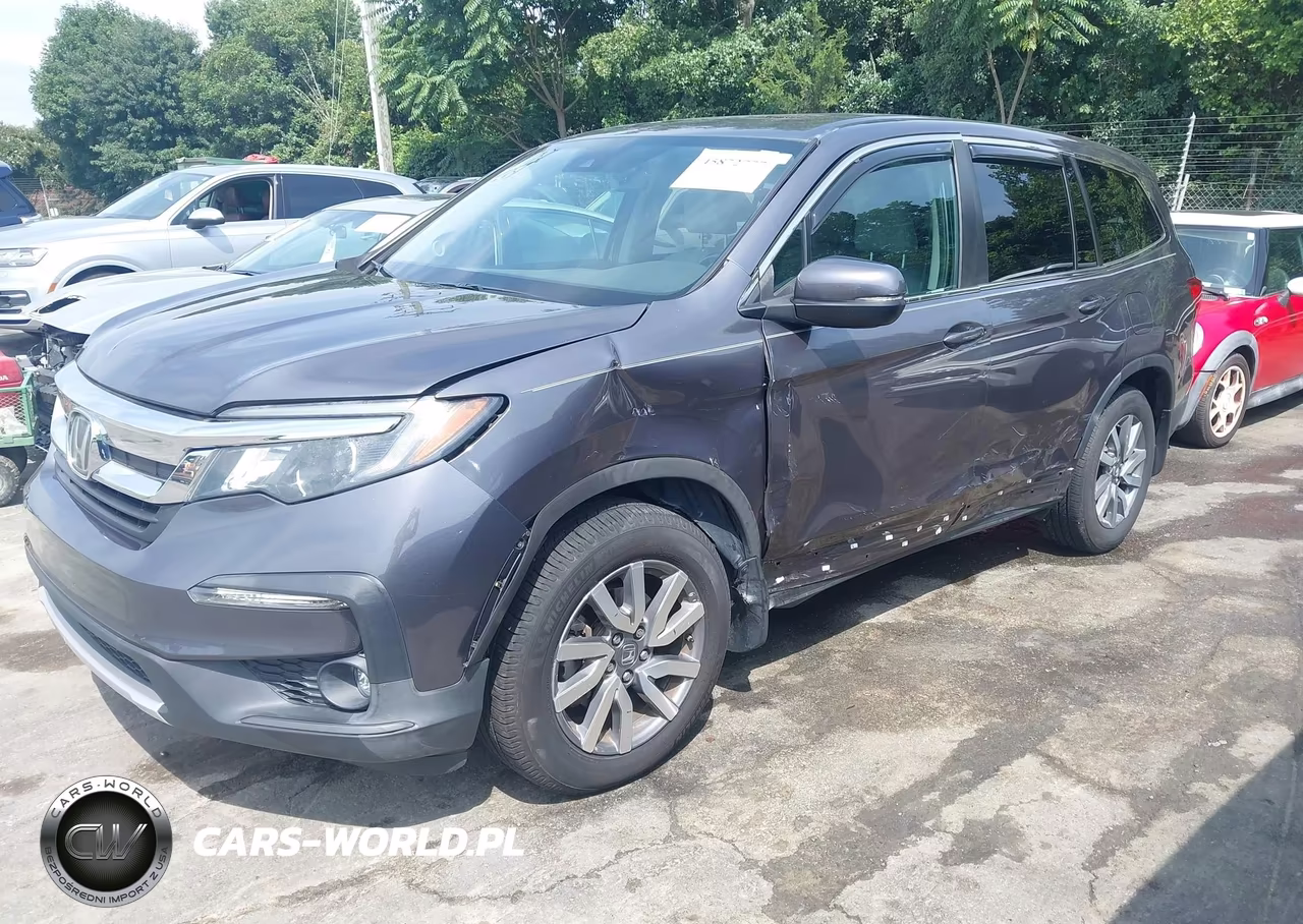 2019 Honda Pilot Ex-L VIN:5FNYF5H45KB001090 - 2