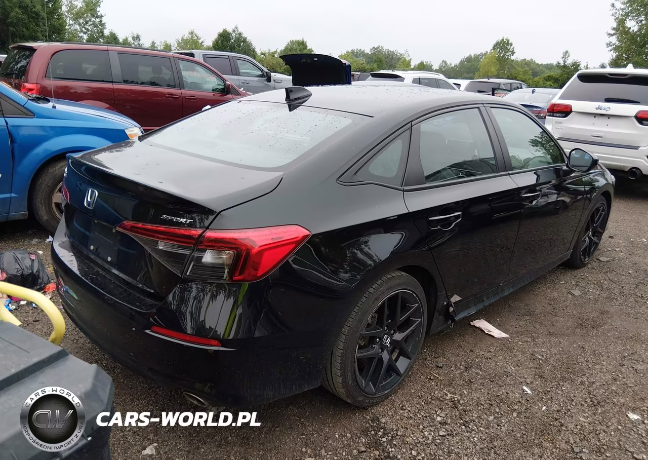 2022 Honda Civic Sport VIN:2HGFE2F54NH605749 - 4
