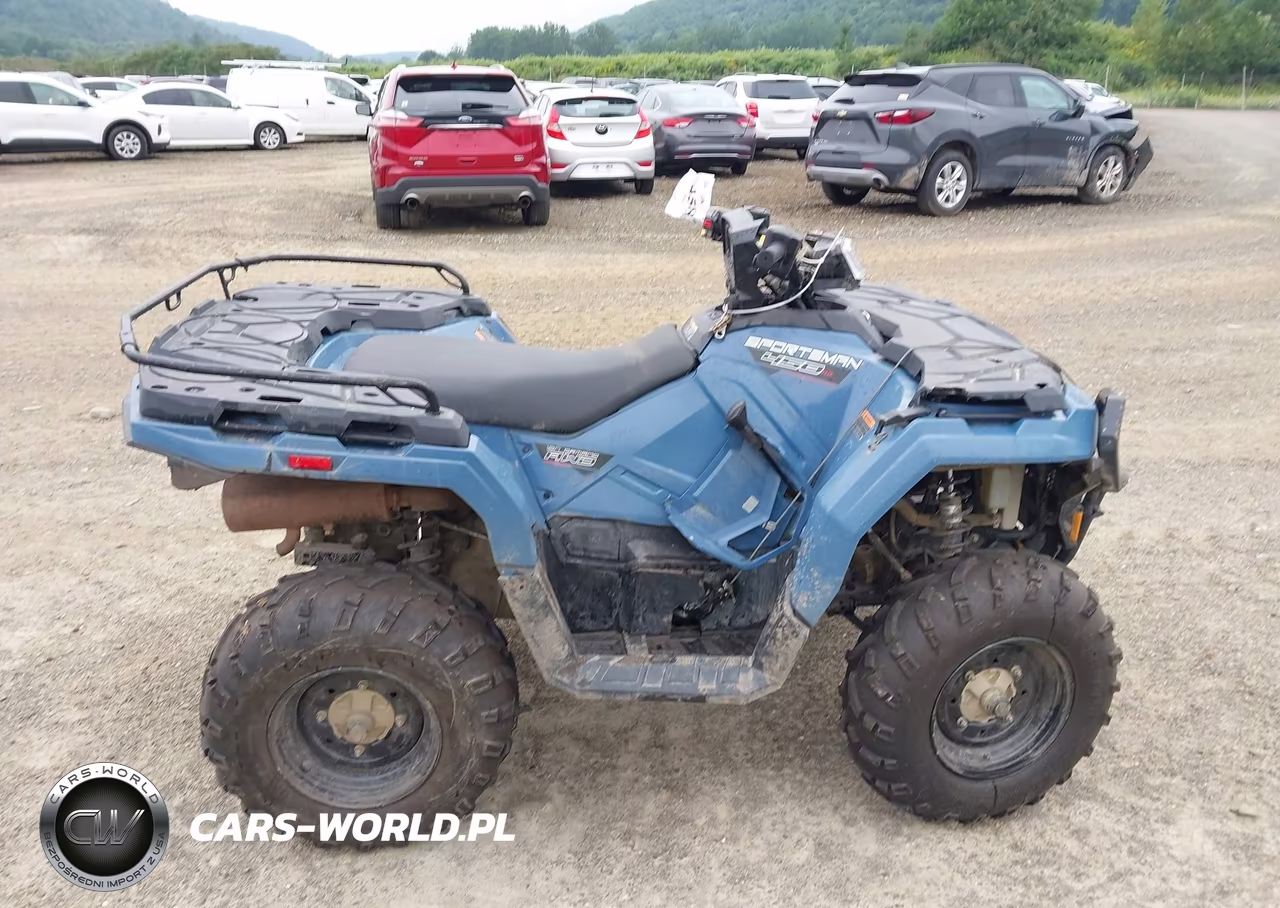 2022 Polaris Sportsman 450 H.o. Eps VIN:4XASEE501NA155780 - 12