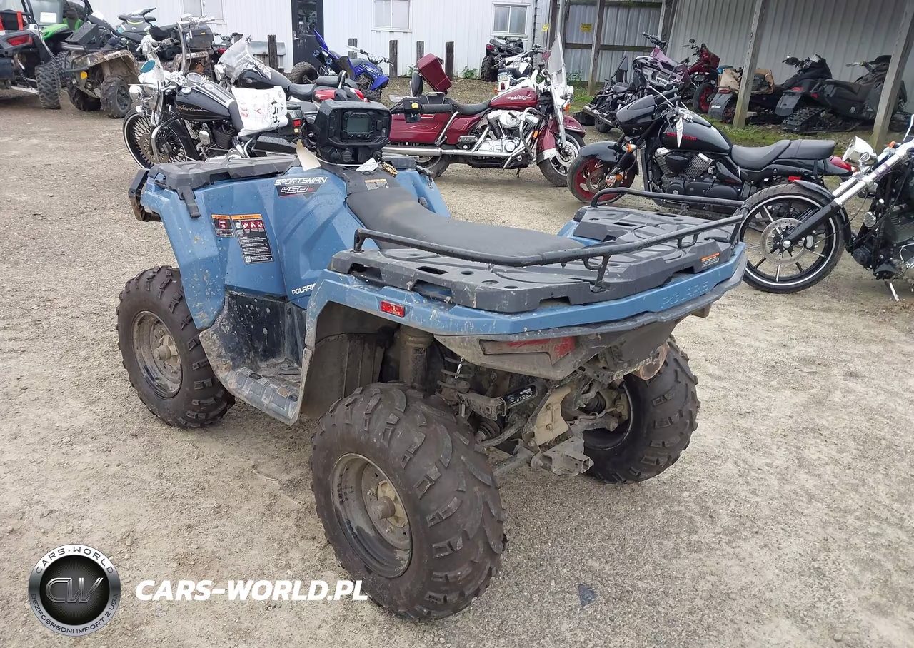 2022 Polaris Sportsman 450 H.o. Eps VIN:4XASEE501NA155780 - 3