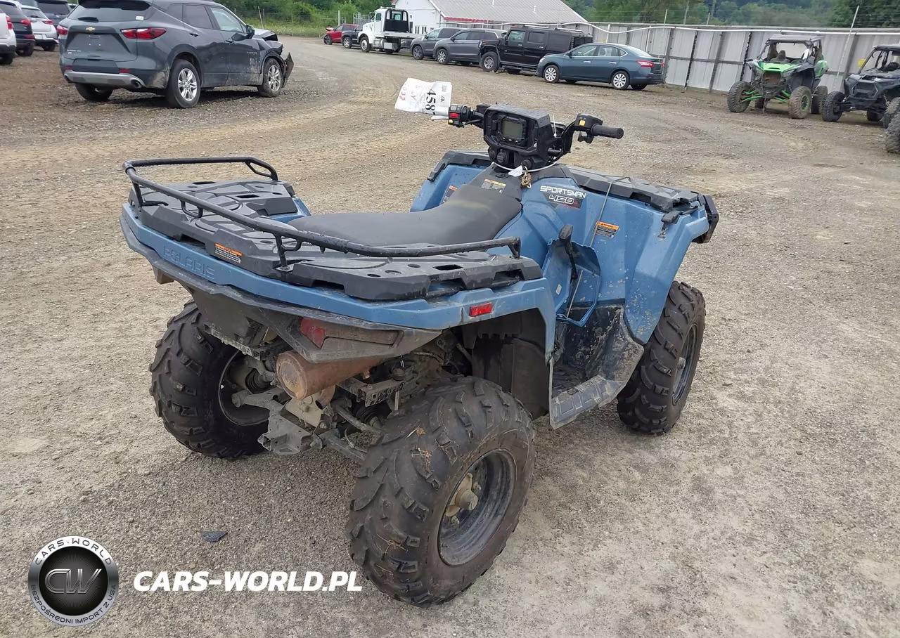 2022 Polaris Sportsman 450 H.o. Eps VIN:4XASEE501NA155780 - 4