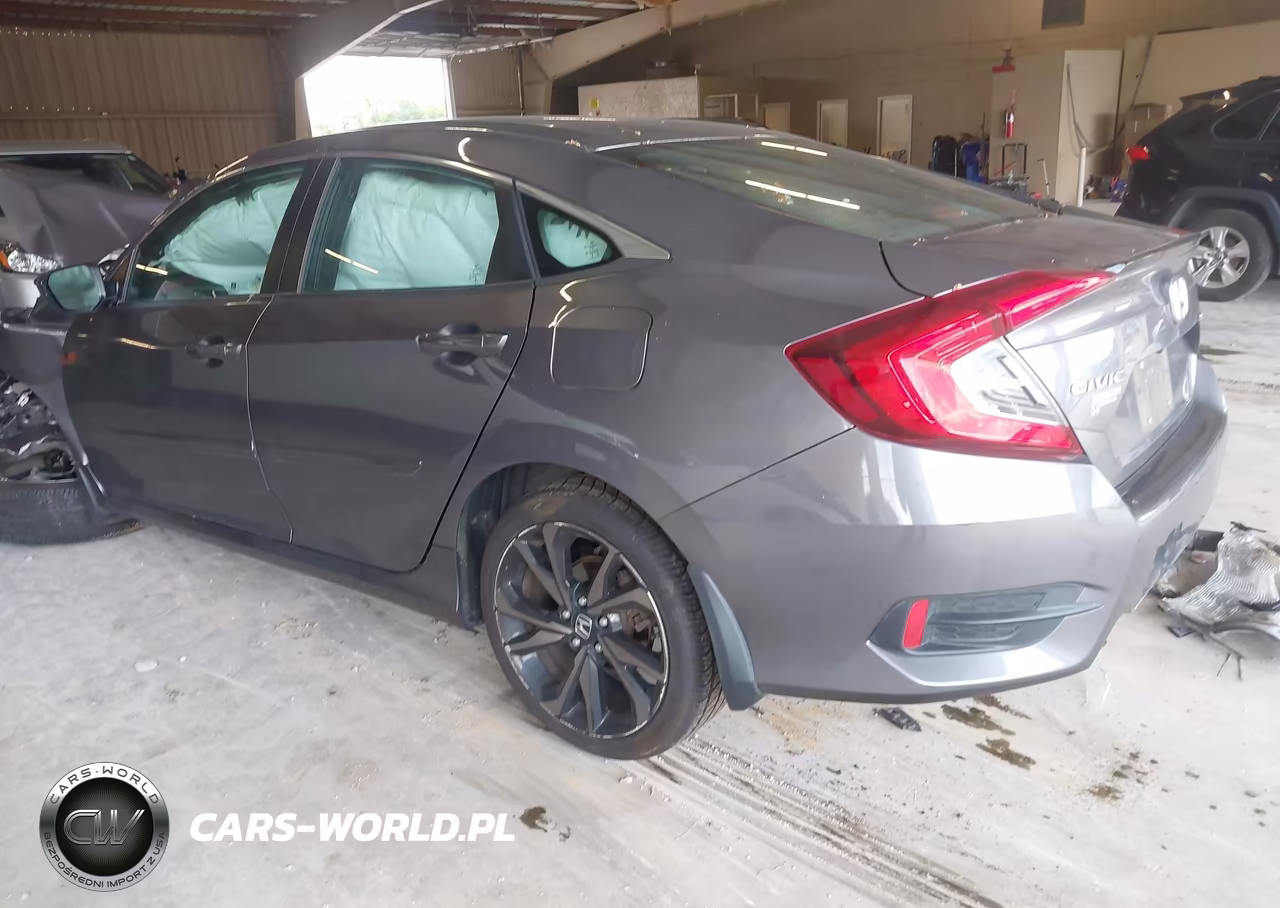 2019 Honda Civic Sport VIN:19XFC2F89KE008943 - 3
