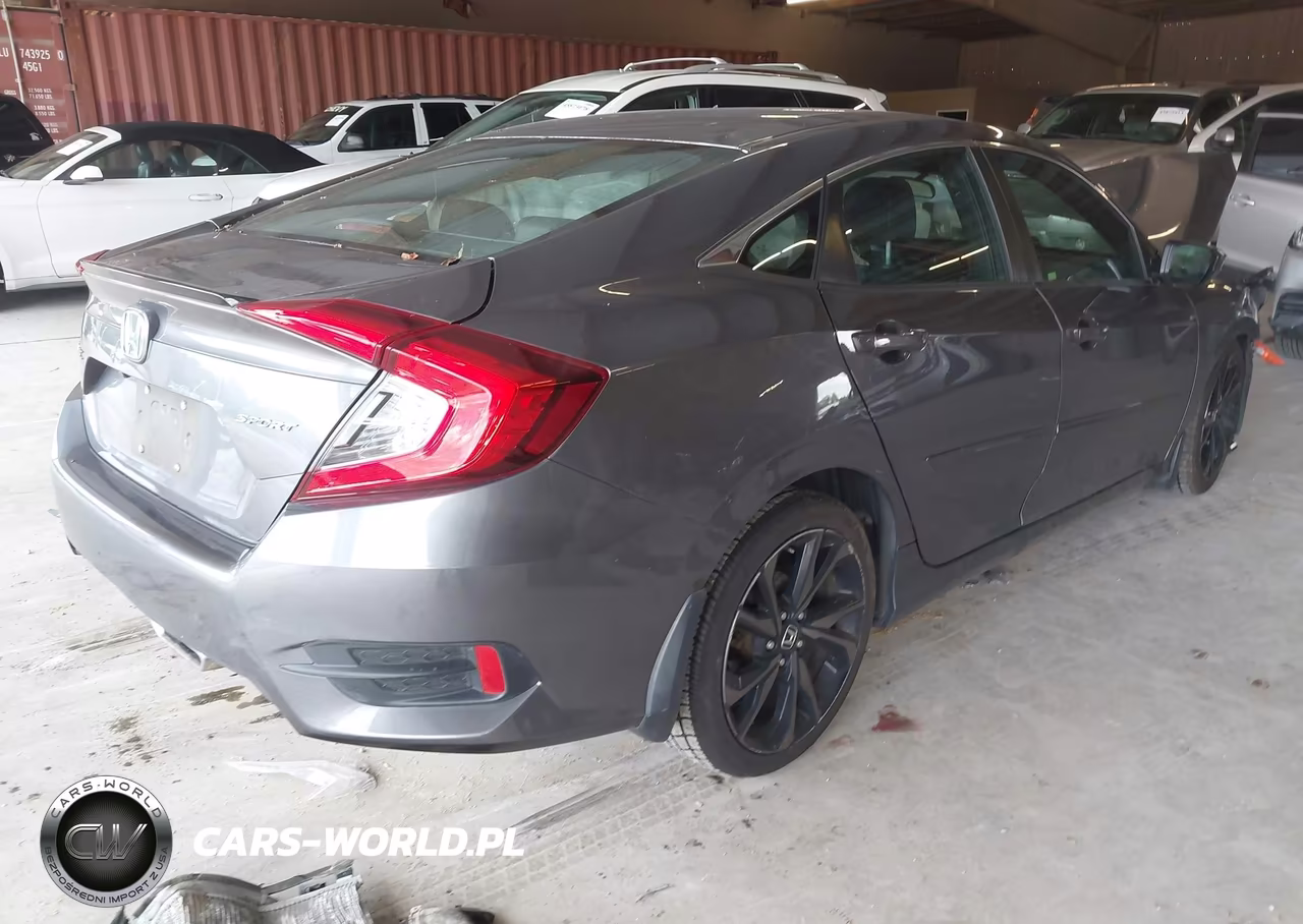 2019 Honda Civic Sport VIN:19XFC2F89KE008943 - 4