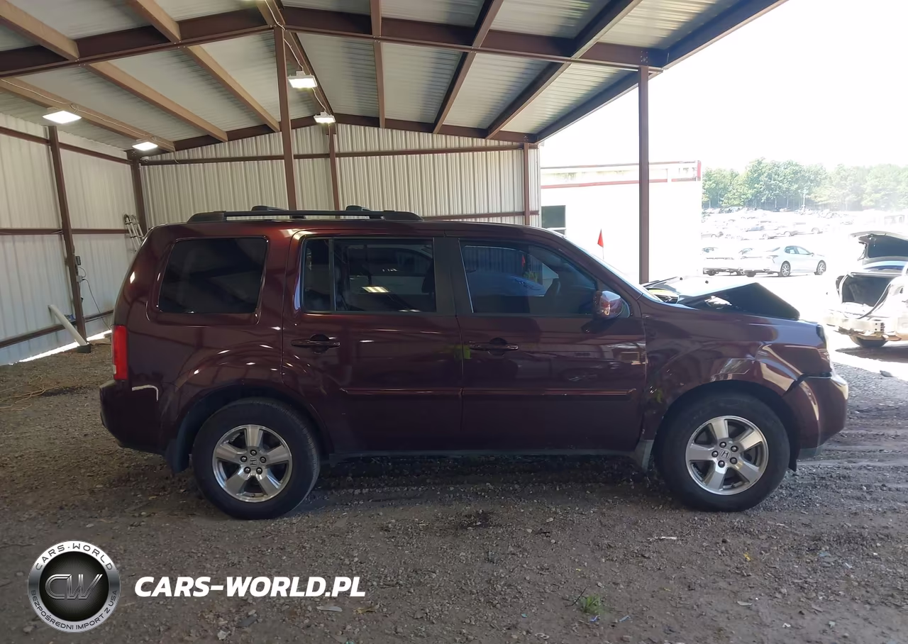 2009 Honda Pilot Ex-L VIN:5FNYF48589B035344 - 12