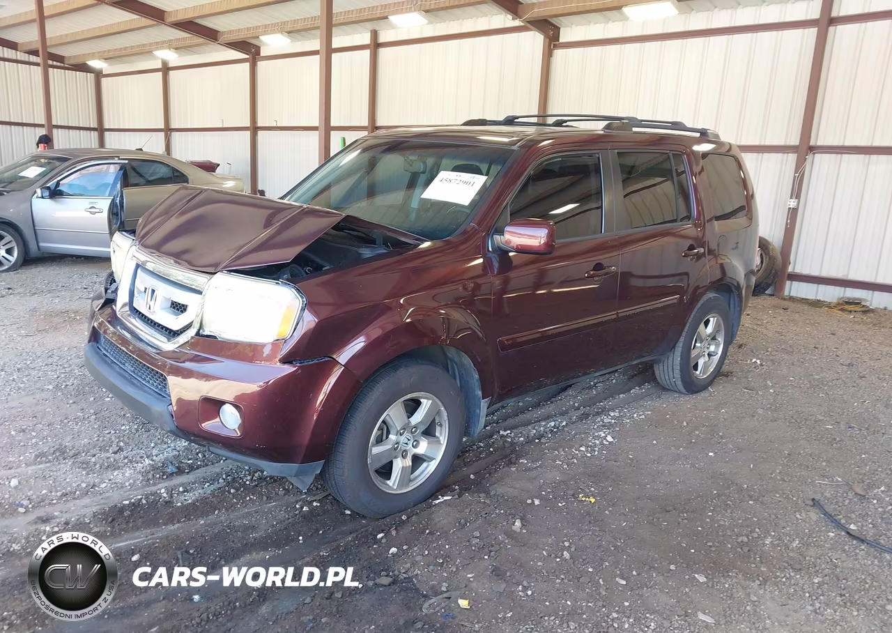 2009 Honda Pilot Ex-L VIN:5FNYF48589B035344 - 2