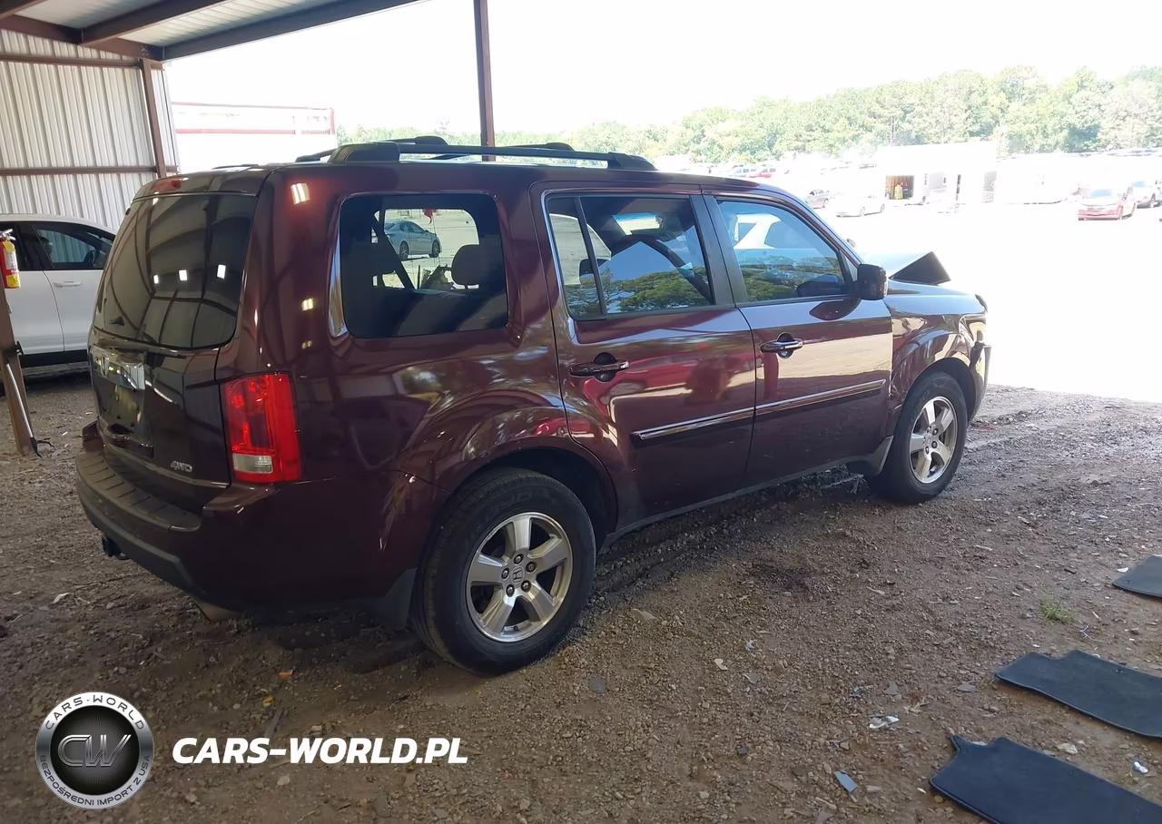 2009 Honda Pilot Ex-L VIN:5FNYF48589B035344 - 4