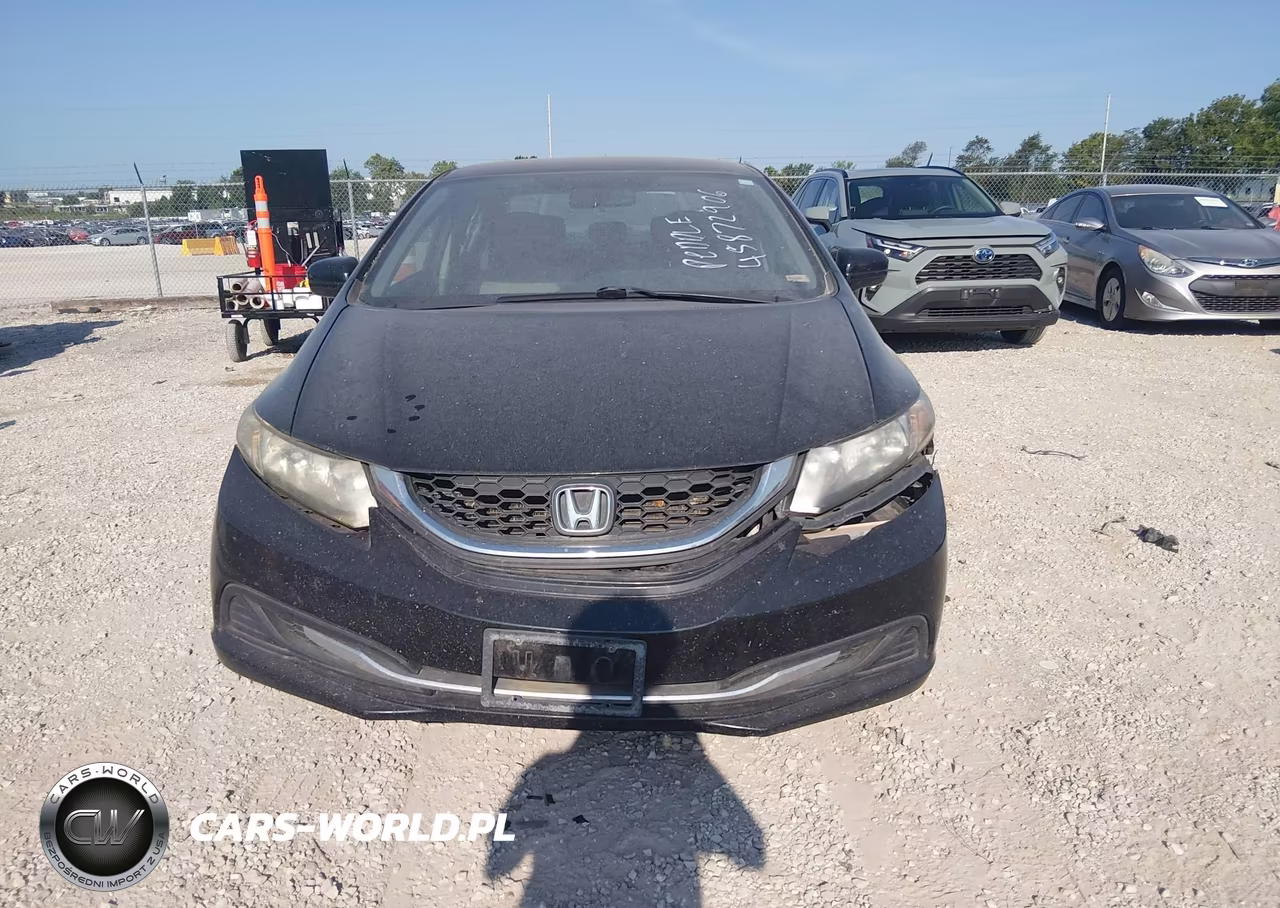 2014 Honda Civic Lx VIN:19XFB2F54EE077472 - 12