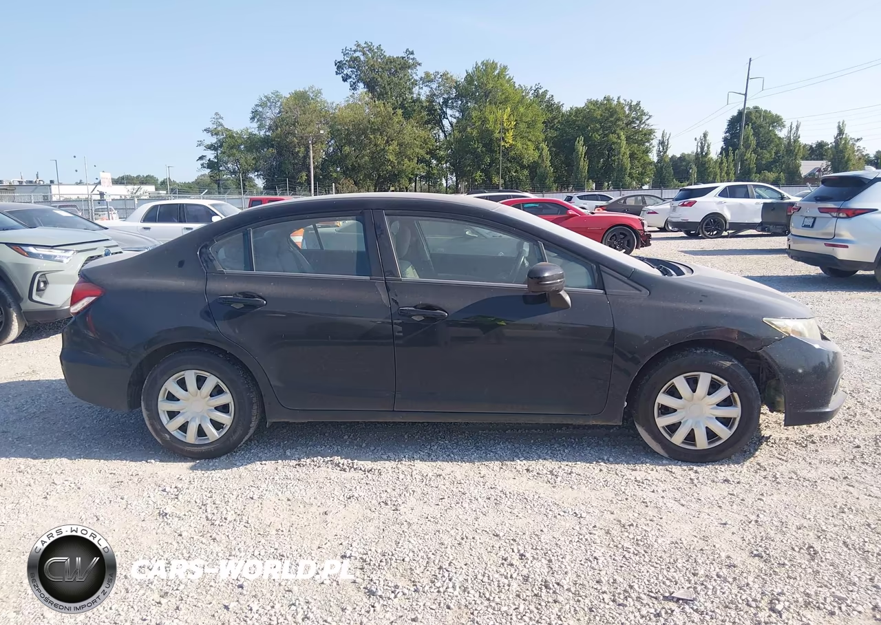 2014 Honda Civic Lx VIN:19XFB2F54EE077472 - 13