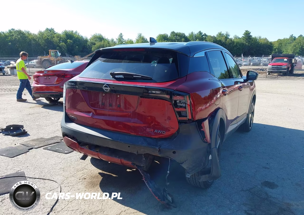 2025 Nissan Kicks Sr Intelligent Awd VIN:3N8AP6DB6SL312283 - 6