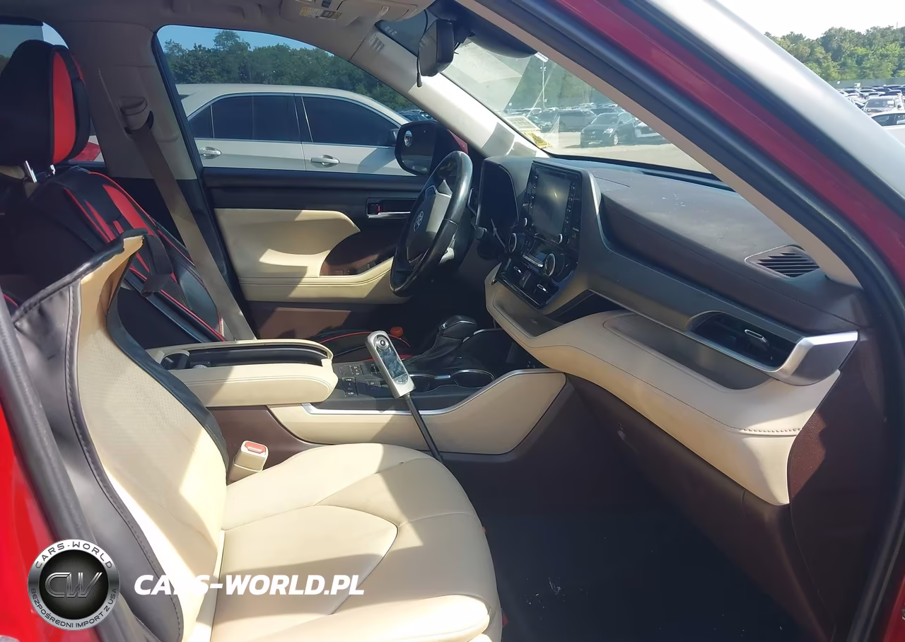 2022 Toyota Highlander Xle VIN:5TDHZRBH6NS214477 - 5