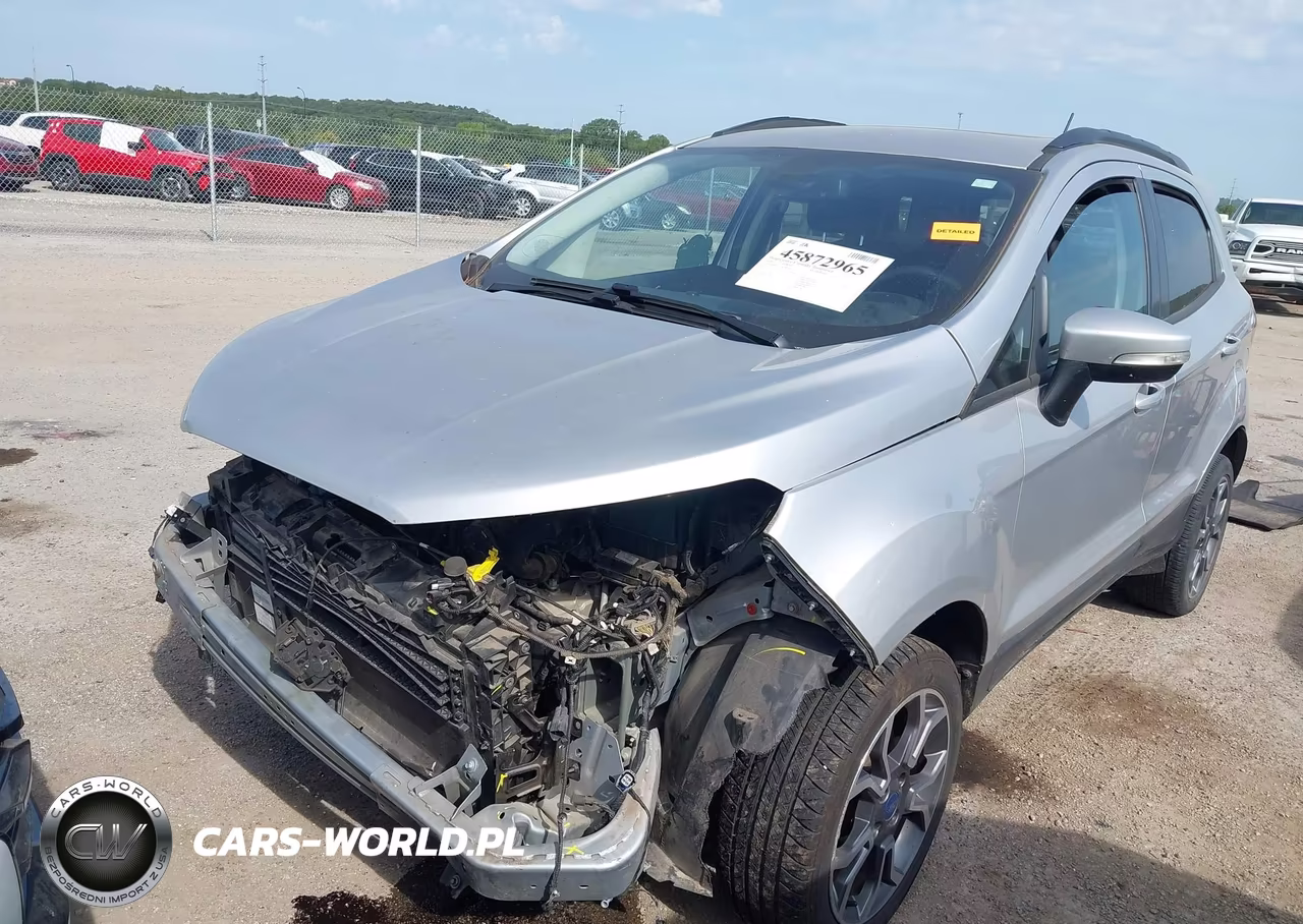 2018 Ford Ecosport Ses VIN:MAJ6P1CL3JC247536 - 2