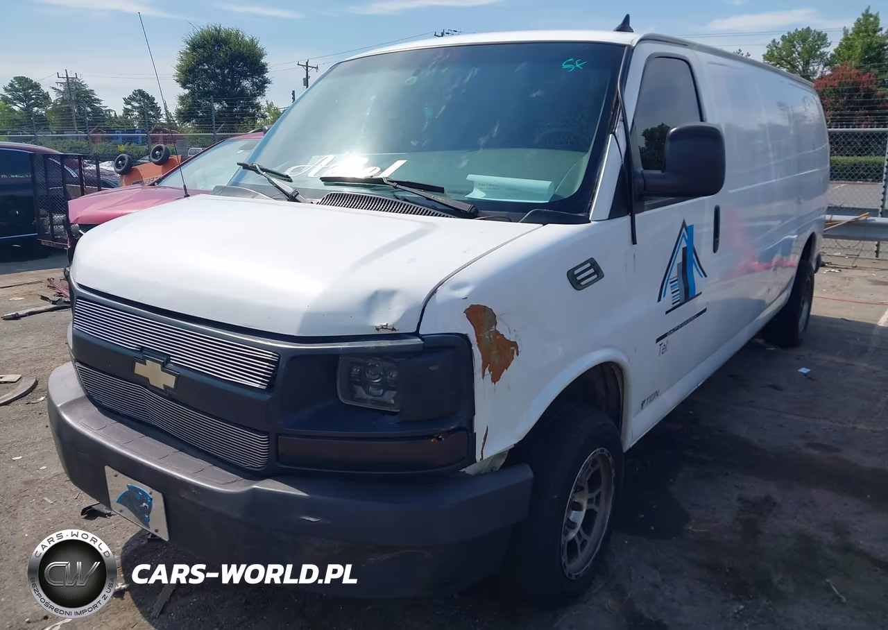 2008 Chevrolet Express Cargo Van Work Van VIN:1GCGG29C081181271 - 2