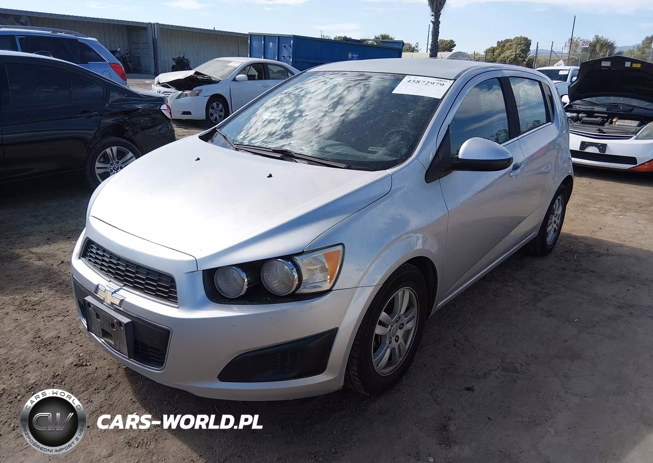 2012 Chevrolet Sonic Lt VIN:1G1JC6SB5C4212900 - 2