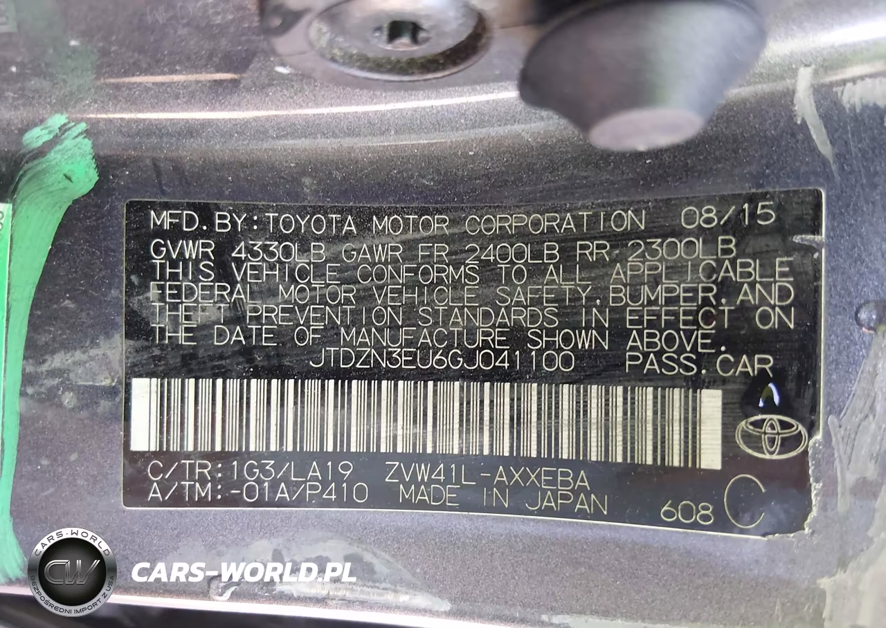 2016 Toyota Prius V Four VIN:JTDZN3EU6GJ041100 - 9