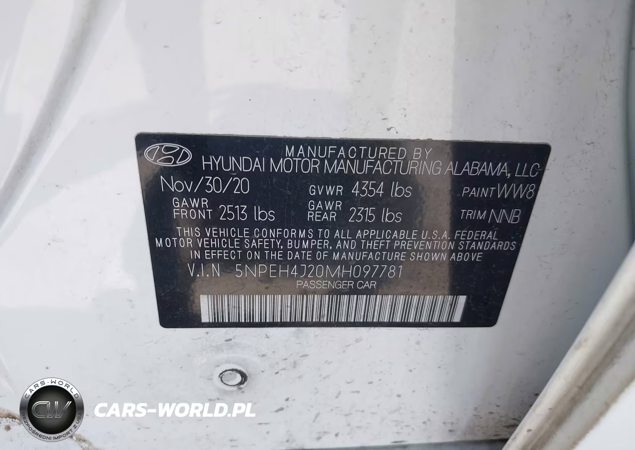 2021 Hyundai Sonata Limited VIN:5NPEH4J20MH097781 - 9