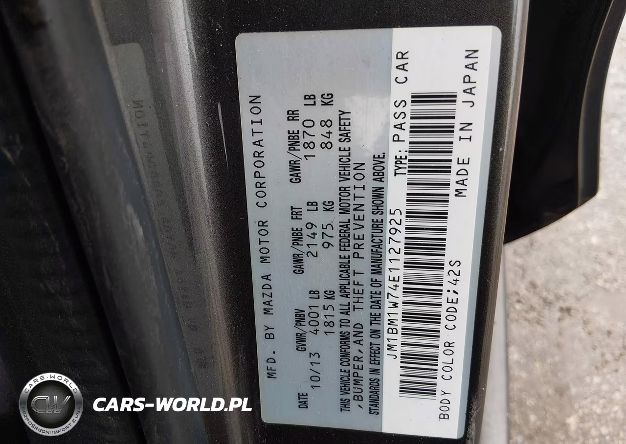 2014 Mazda Mazda3 I Grand Touring VIN:JM1BM1W74E1127925 - 9