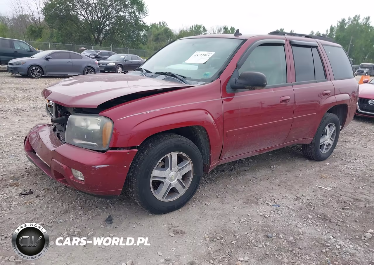 2007 Chevrolet Trailblazer Lt VIN:1GNDT13S772268352 - 2