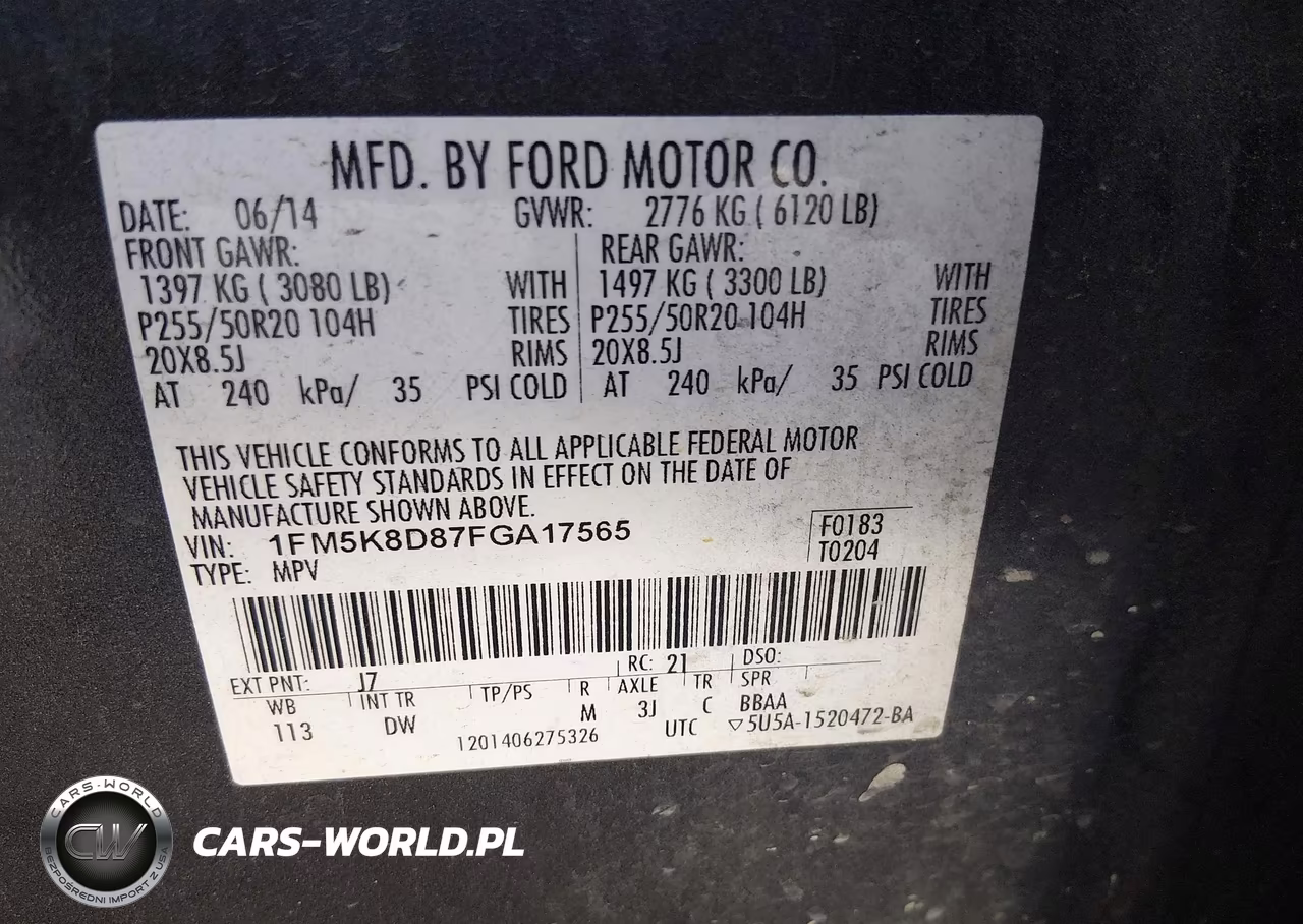 2015 Ford Explorer Xlt VIN:1FM5K8D87FGA17565 - 9