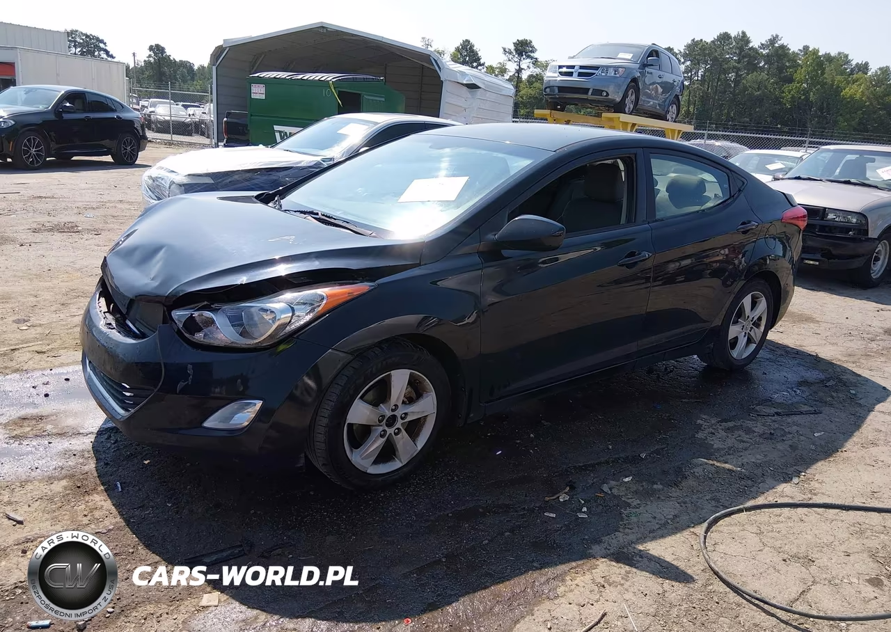 2012 Hyundai Elantra Gls (Ulsan Plant) VIN:KMHDH4AE0CU298621 - 2