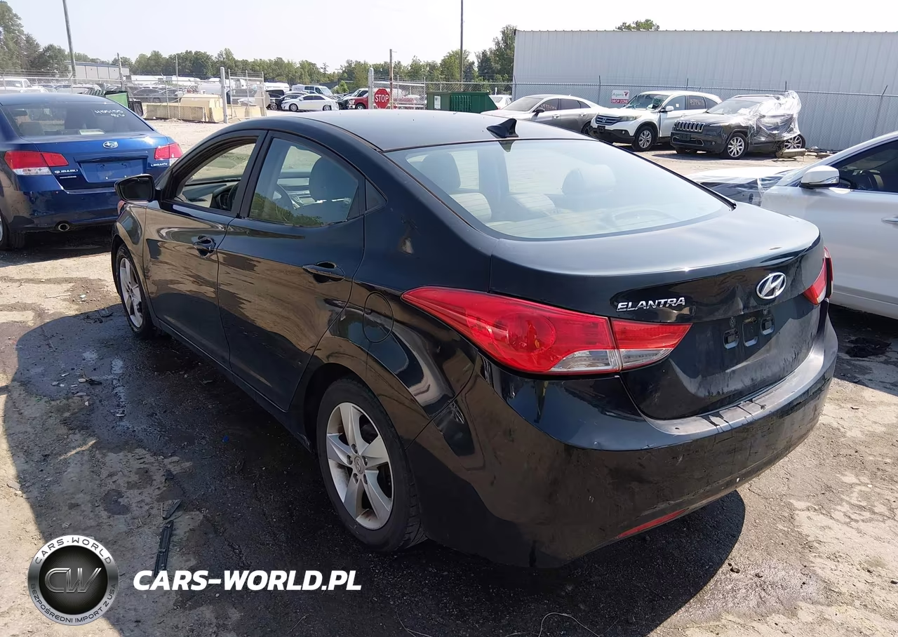 2012 Hyundai Elantra Gls (Ulsan Plant) VIN:KMHDH4AE0CU298621 - 3