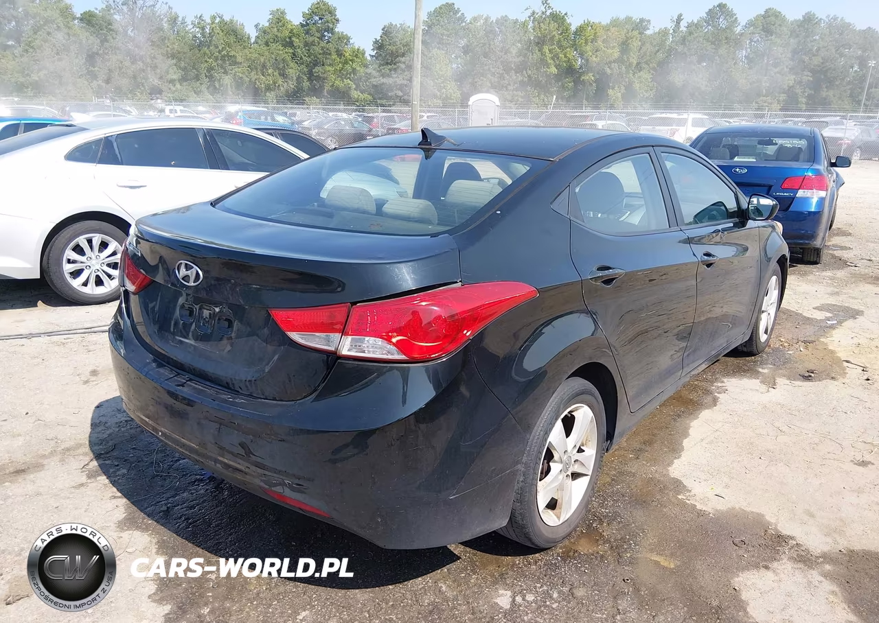 2012 Hyundai Elantra Gls (Ulsan Plant) VIN:KMHDH4AE0CU298621 - 4