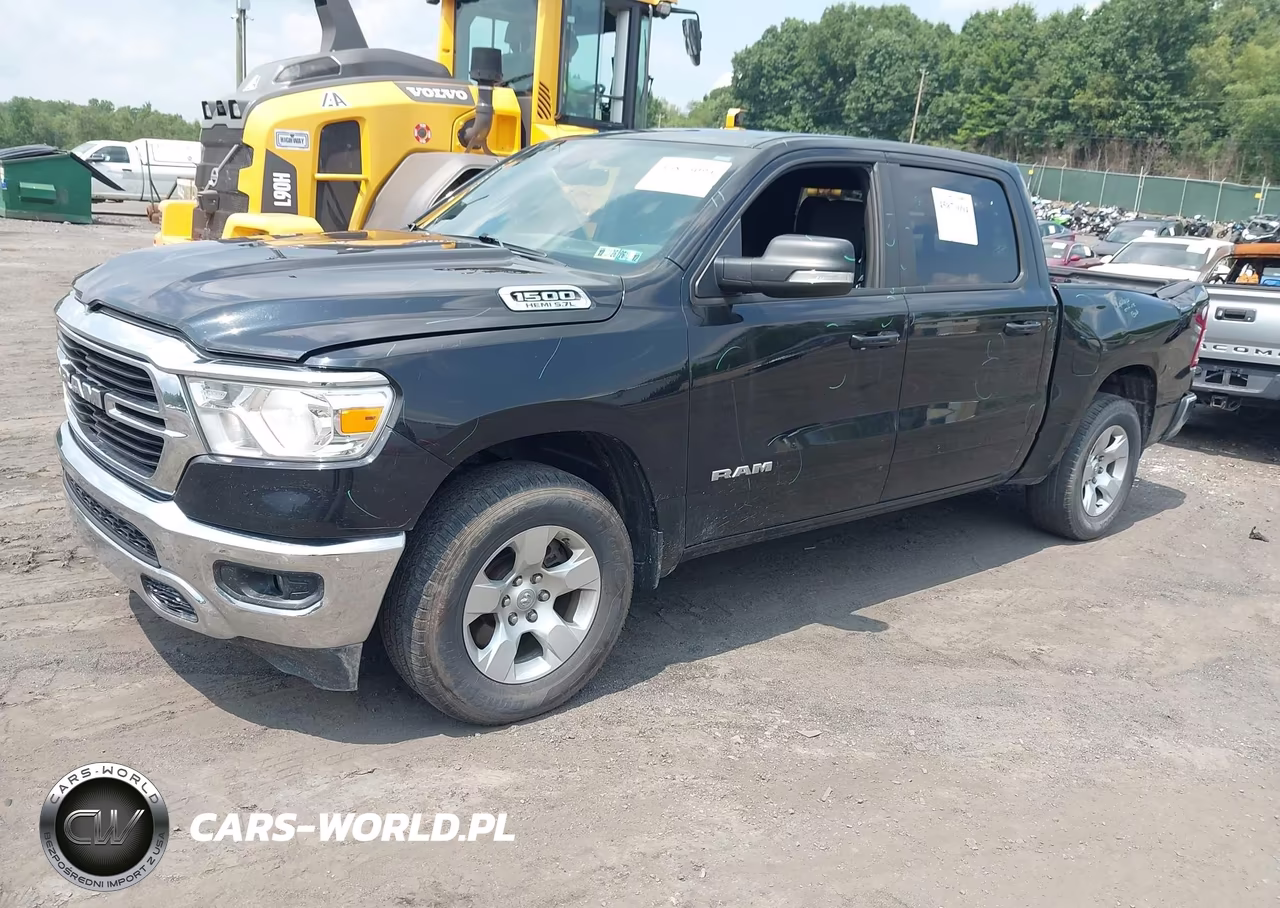 2021 Ram 1500 Big Horn 4X4 5'7 Box VIN:1C6SRFFT7MN571018 - 2