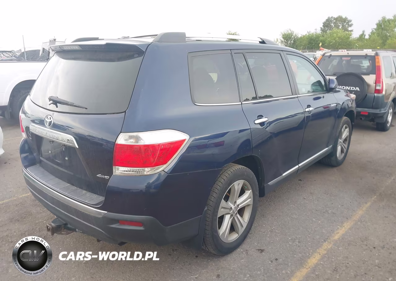 2013 Toyota Highlander Limited V6 VIN:5TDDK3EH7DS227619 - 4