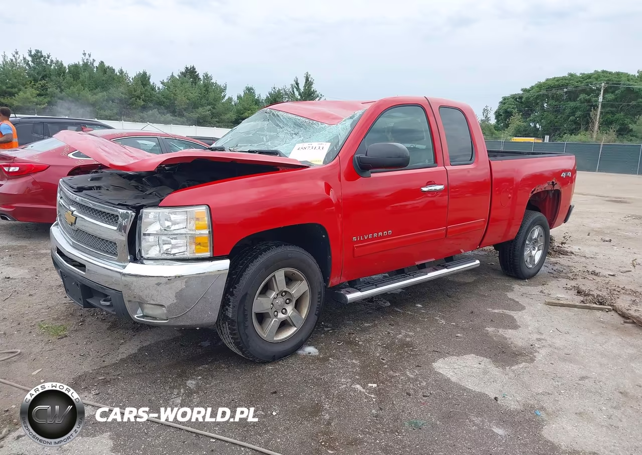 2012 Chevrolet Silverado 1500 Lt VIN:1GCRKSE76CZ226465 - 2