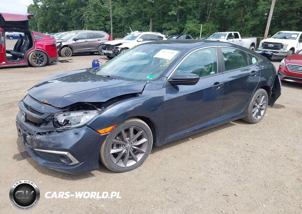 2020 Honda Civic Ex VIN:19XFC1F38LE005144 - 2
