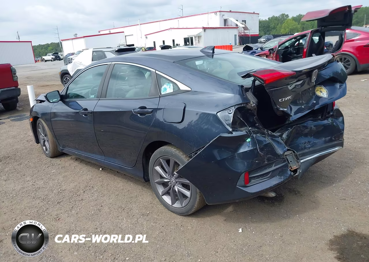 2020 Honda Civic Ex VIN:19XFC1F38LE005144 - 3