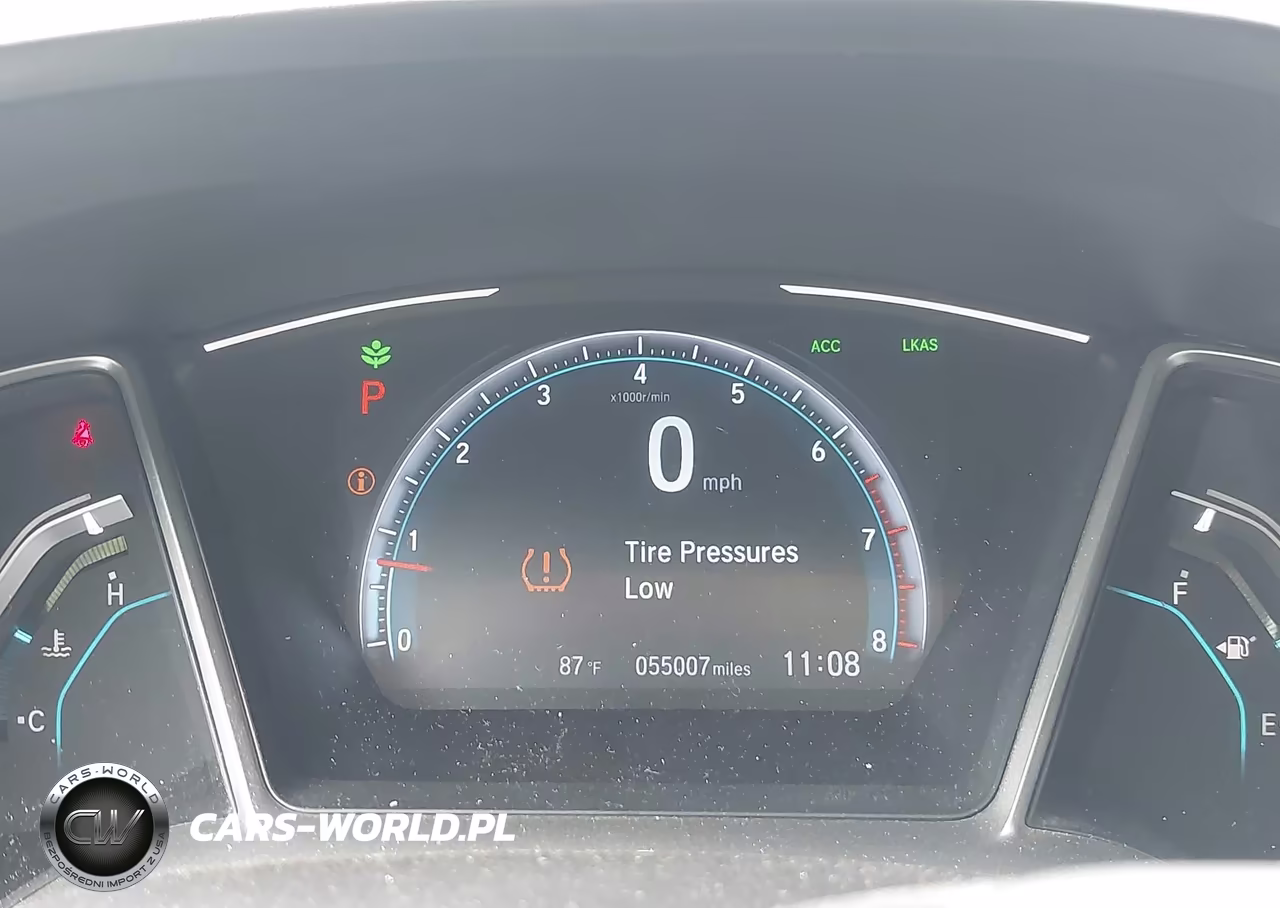 2020 Honda Civic Ex VIN:19XFC1F38LE005144 - 7