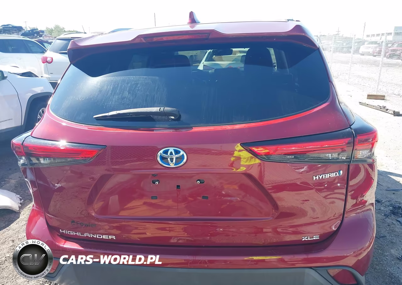 2022 Toyota Highlander Hybrid Xle VIN:5TDHBRCH1NS545373 - 17