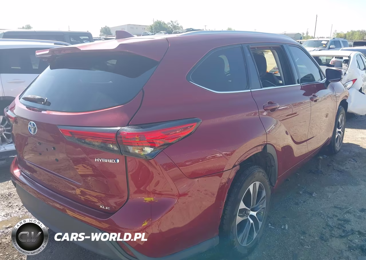 2022 Toyota Highlander Hybrid Xle VIN:5TDHBRCH1NS545373 - 4