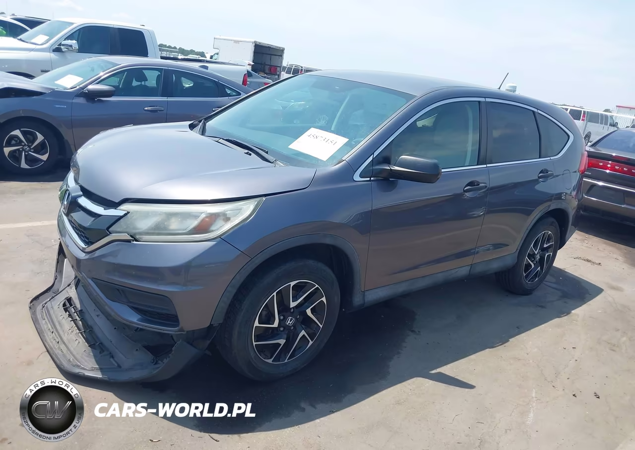 2016 Honda Cr-V Se VIN:5J6RM4H42GL078065 - 2