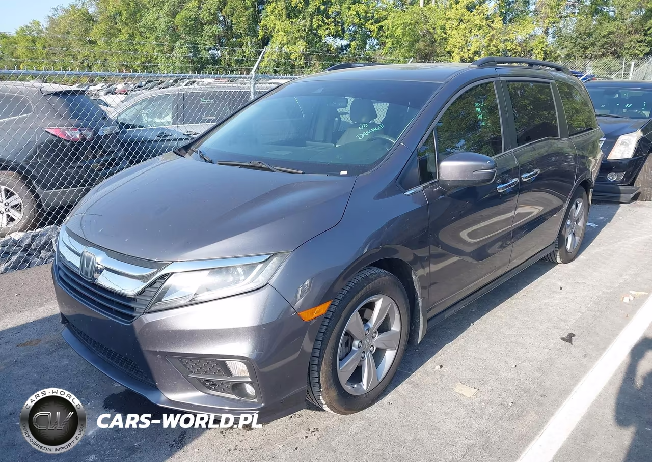 2020 Honda Odyssey Ex-L-Ex-L W-Navi Res VIN:5FNRL6H71LB014563 - 2
