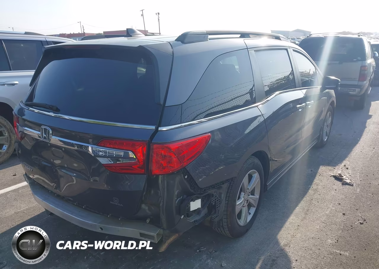 2020 Honda Odyssey Ex-L-Ex-L W-Navi Res VIN:5FNRL6H71LB014563 - 4