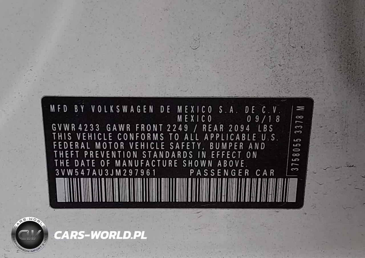 2018 Volkswagen Golf Gti 2.0T Autobahn-2.0T S-2.0T Se VIN:3VW547AU3JM297961 - 9
