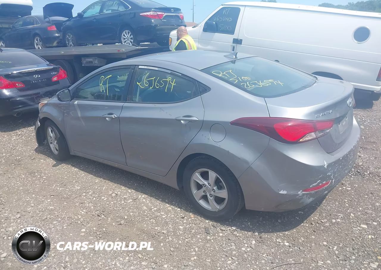 2015 Hyundai Elantra Se VIN:KMHDH4AE5FU297971 - 3
