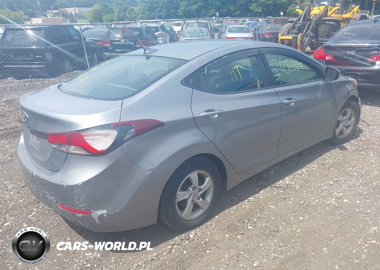 2015 Hyundai Elantra Se VIN:KMHDH4AE5FU297971 - 4
