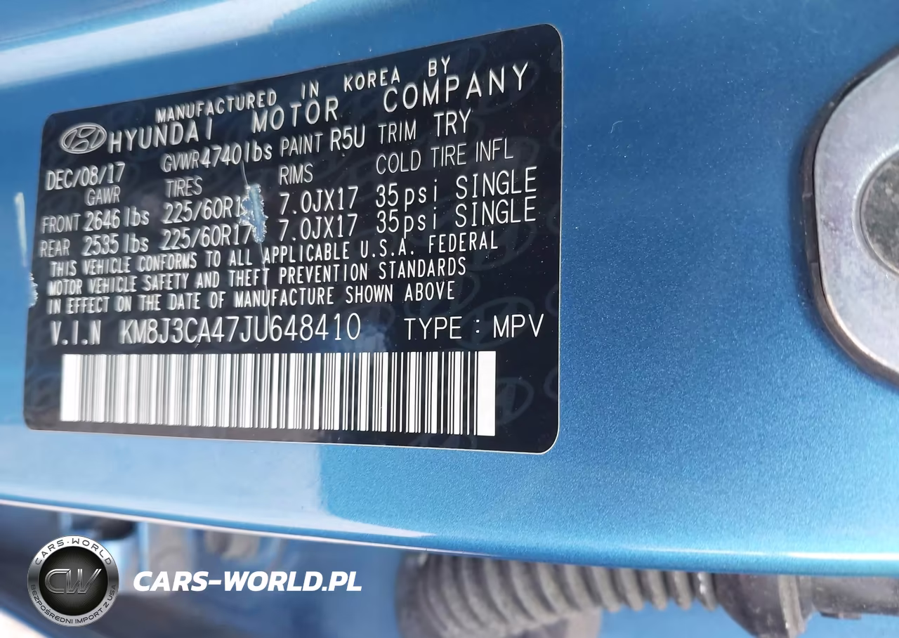 2018 Hyundai Tucson Sel VIN:KM8J3CA47JU648410 - 9
