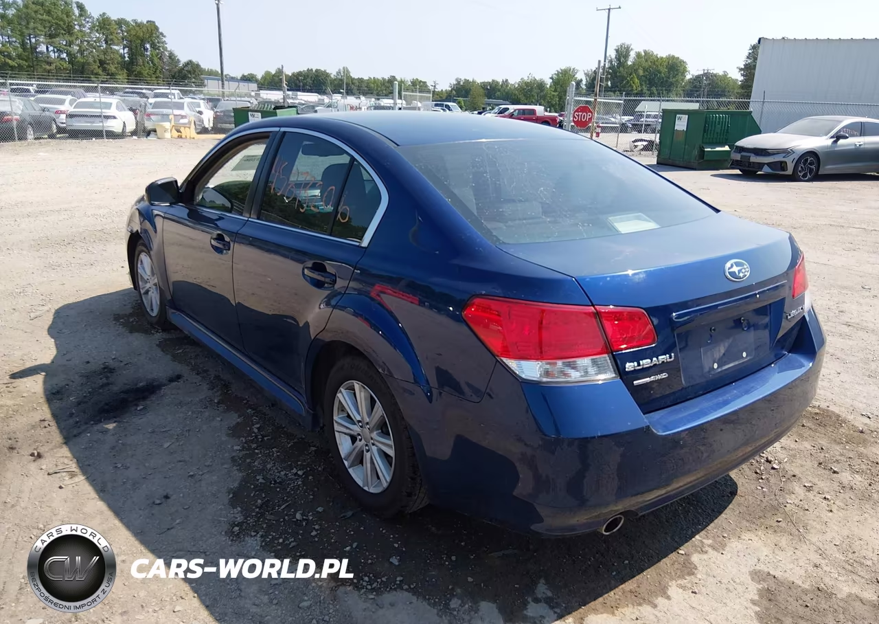 2011 Subaru Legacy 2.5I Premium VIN:4S3BMCC62B3222801 - 3