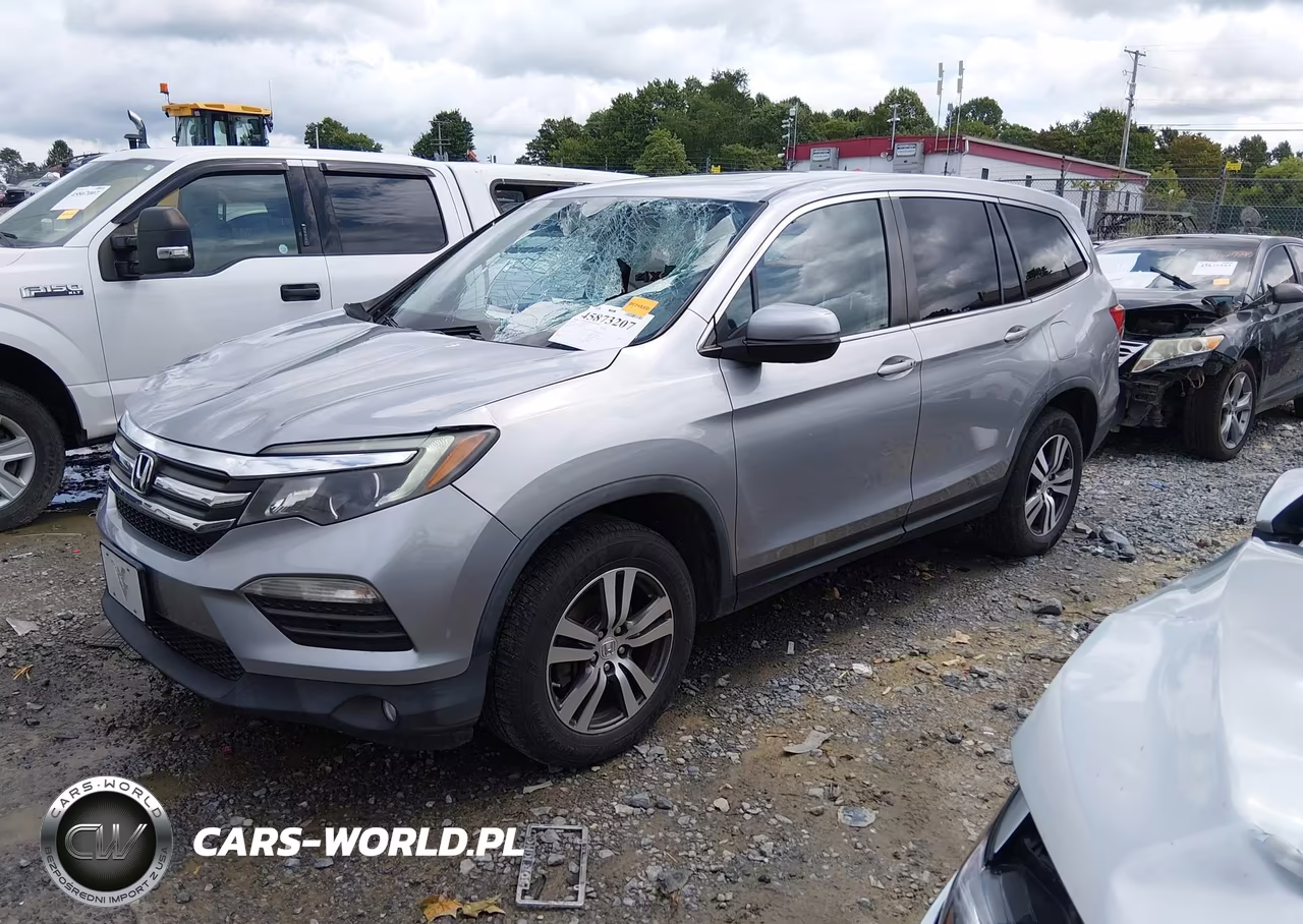 2016 Honda Pilot Ex-L VIN:5FNYF6H57GB115095 - 2