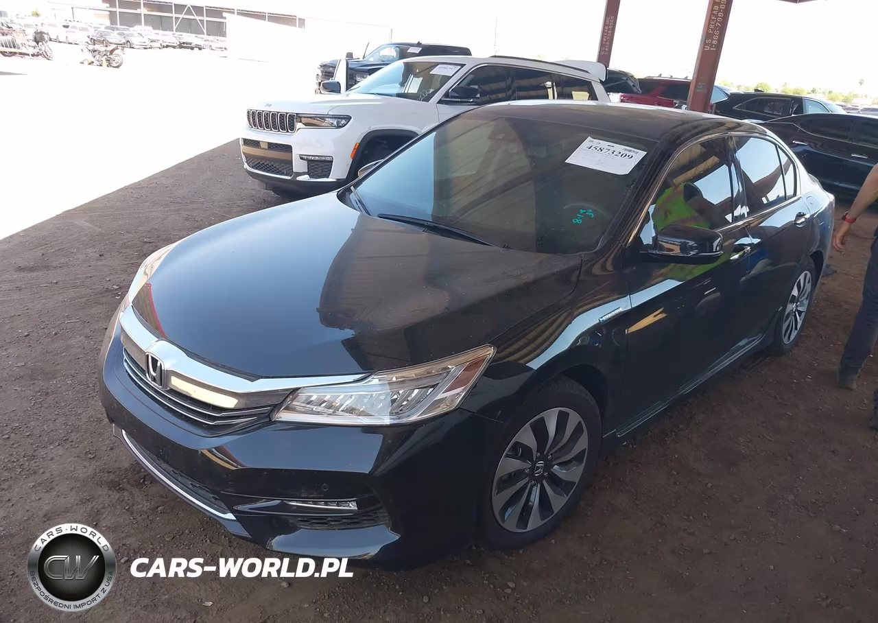 2017 Honda Accord Hybrid Touring VIN:JHMCR6F7XHC005709 - 2