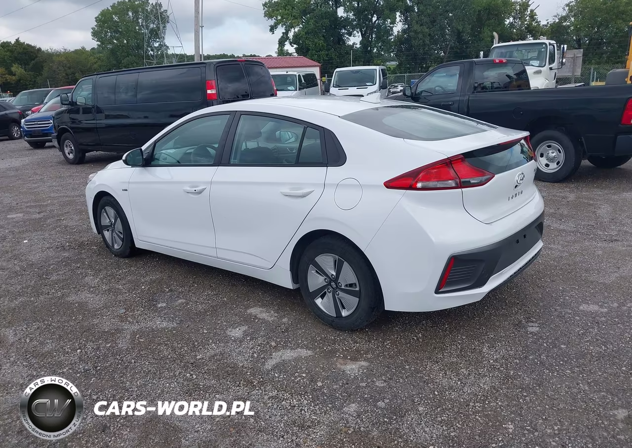 2020 Hyundai Ioniq Hybrid Blue VIN:KMHC65LC3LU232731 - 3
