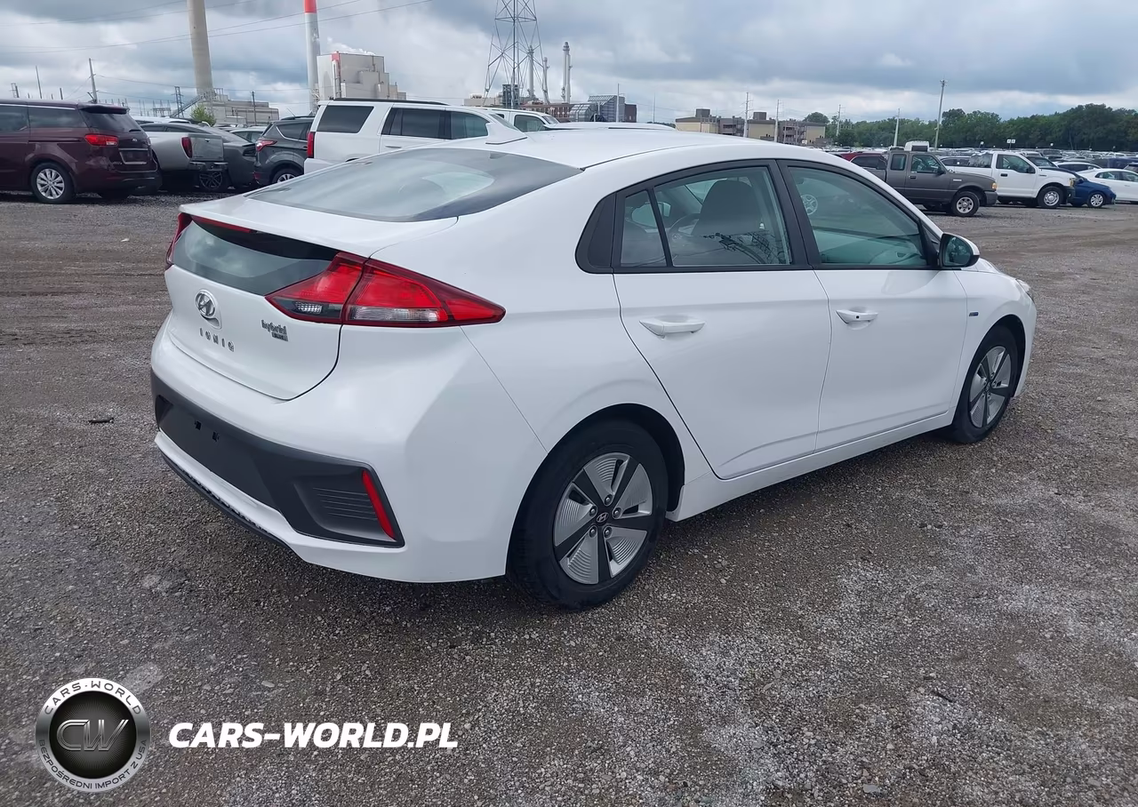 2020 Hyundai Ioniq Hybrid Blue VIN:KMHC65LC3LU232731 - 4