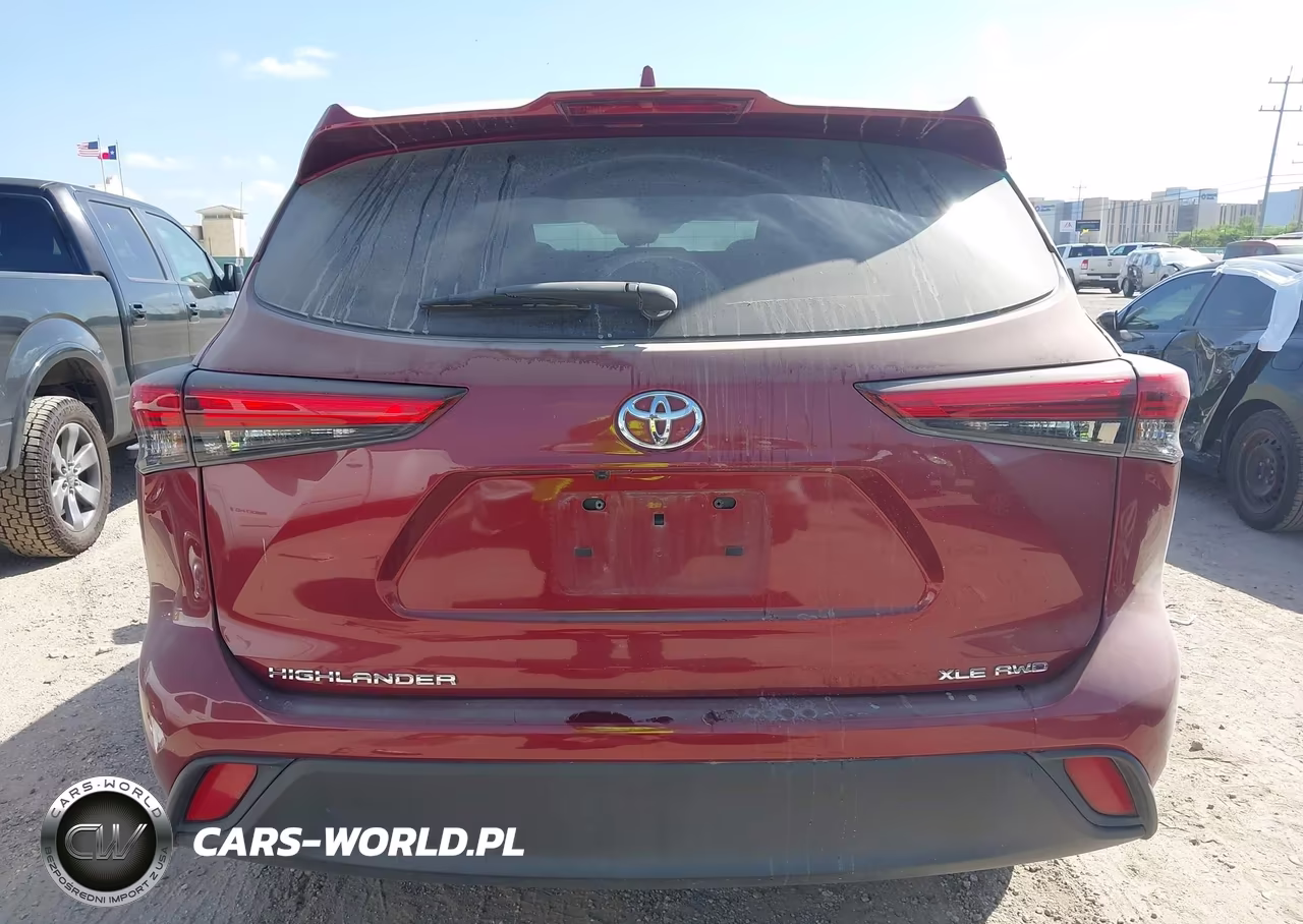 2022 Toyota Highlander Xle VIN:5TDGZRBH4NS225067 - 17