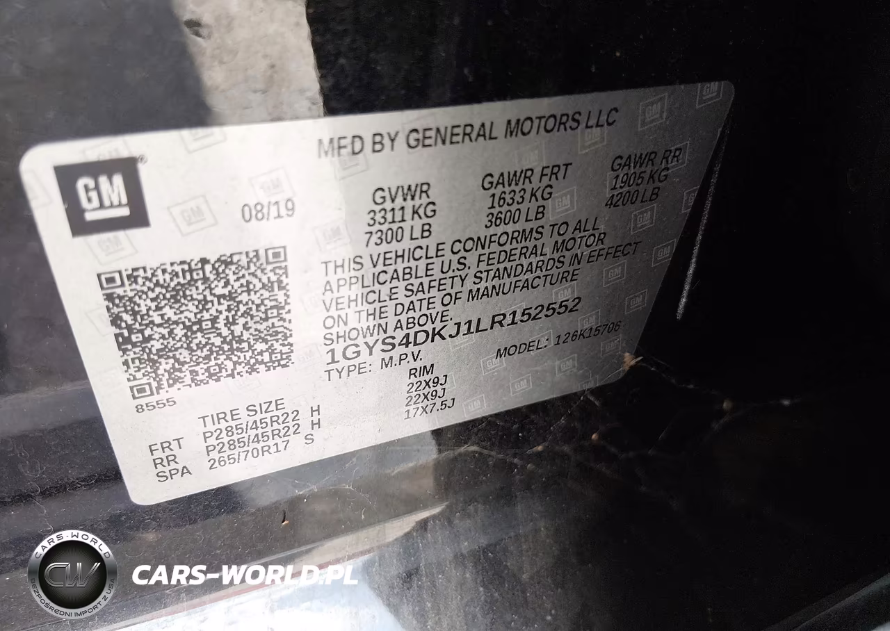2020 Cadillac Escalade 4Wd Platinum VIN:1GYS4DKJ1LR152552 - 9