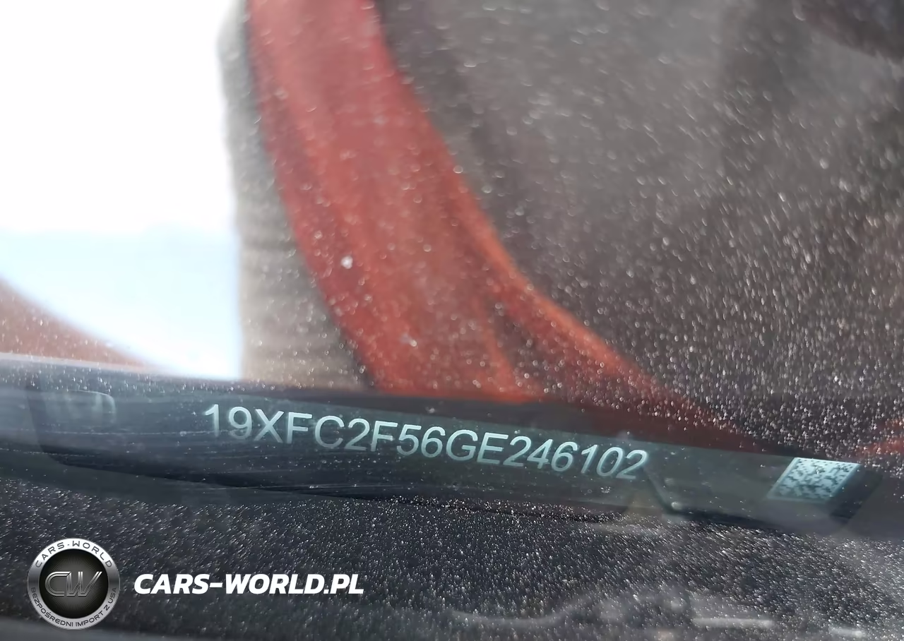 2016 Honda Civic Lx VIN:19XFC2F56GE246102 - 17